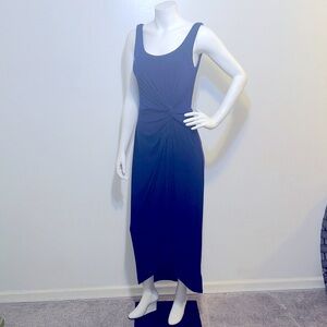 Ralph Lauren Elegant Blue High Low Dress